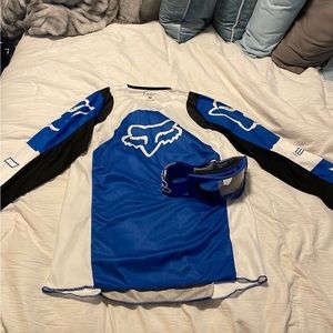Fox Racing Jersey & Fox Goggles